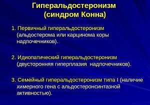 первичный гиперальдостеронизм