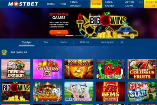 Что ждёт новых игроков в казино Mostbet?
